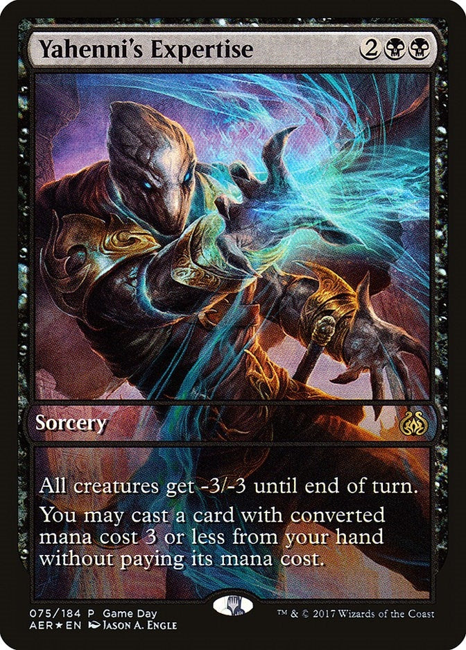 Image for Yahenni's Expertise (75) [Game Day & Store Championship Promos] - Magic: The Gathering