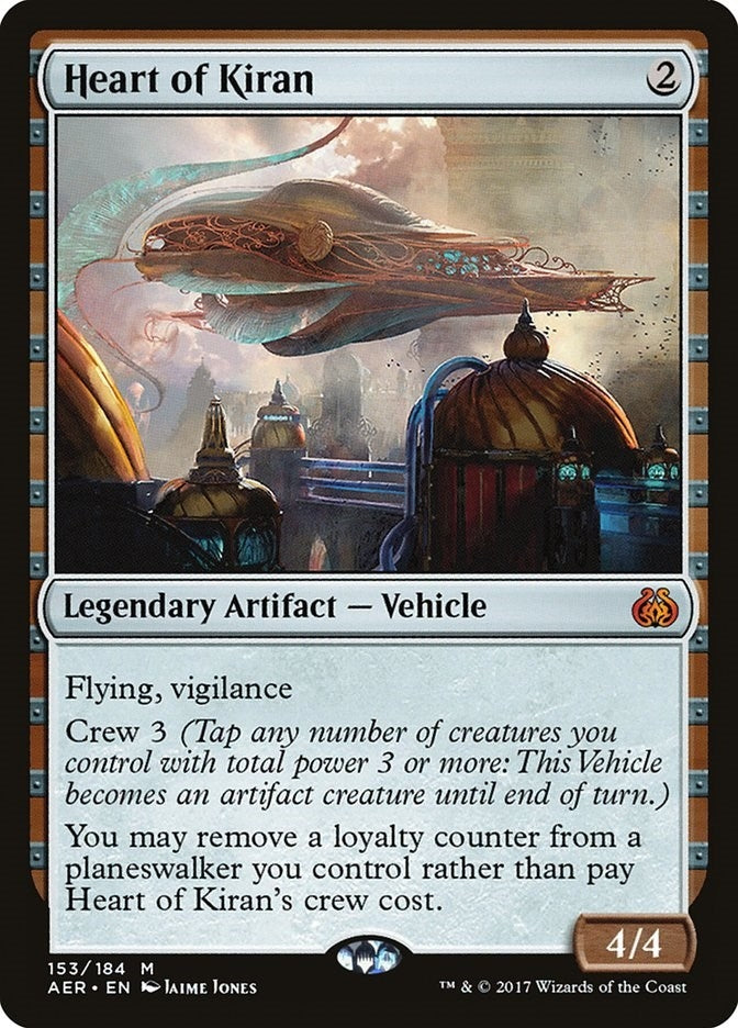 Image for Heart of Kiran (153) [Aether Revolt] - Magic: The Gathering