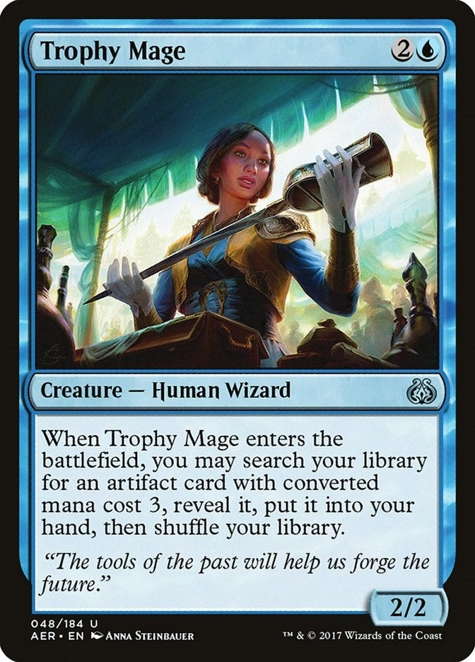 Image for Trophy Mage (48) [Aether Revolt] - Magic: The Gathering