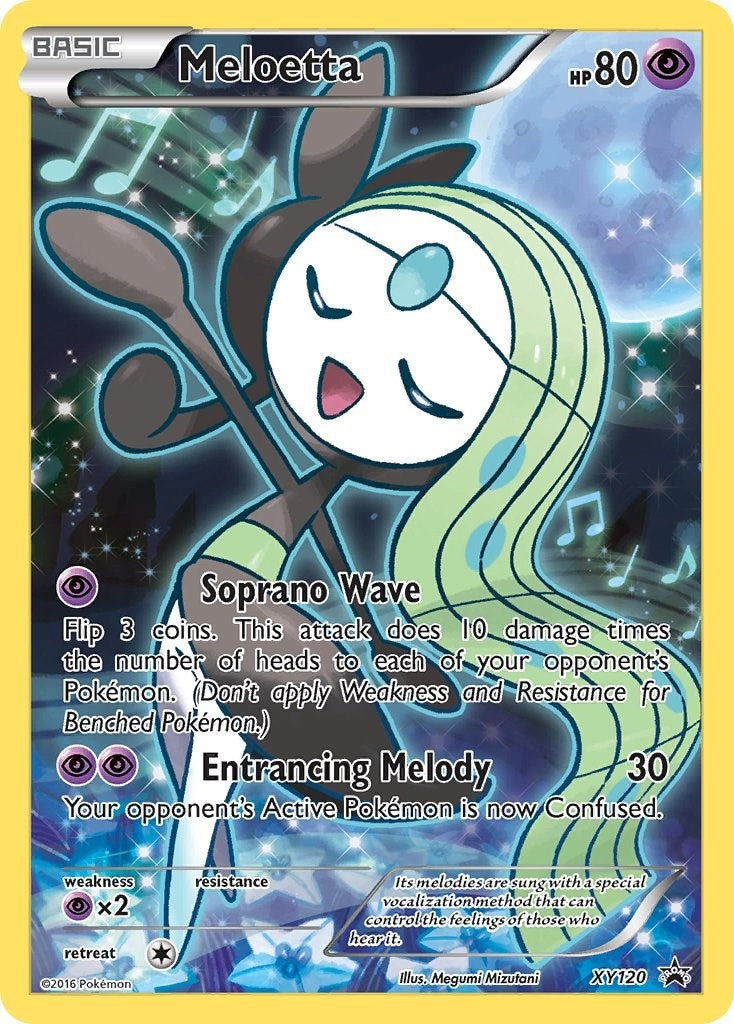 Image for Meloetta - XY120 (XY120) [XY Promos] - Pokemon