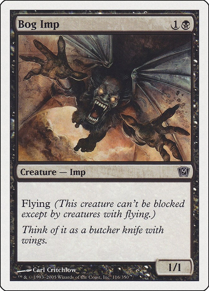 Image for Bog Imp (116) [9th Edition] - Magic: The Gathering