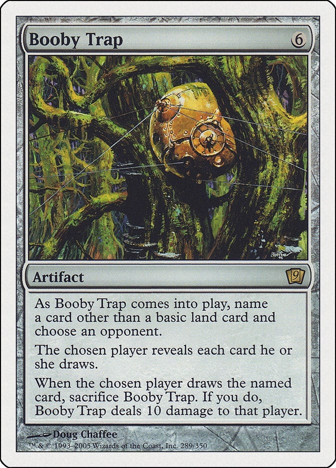 Image for Booby Trap (289) [9th Edition] - Magic: The Gathering