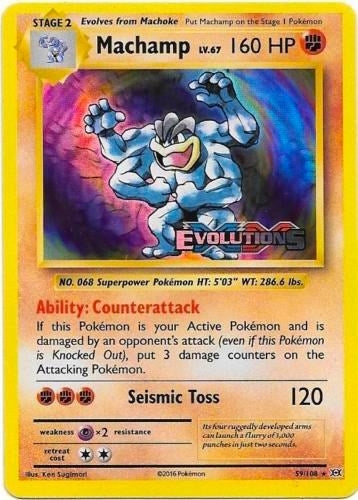 Image for Machamp (XY Evolutions Prerelease) (59/108) [XY Promos] - Pokemon