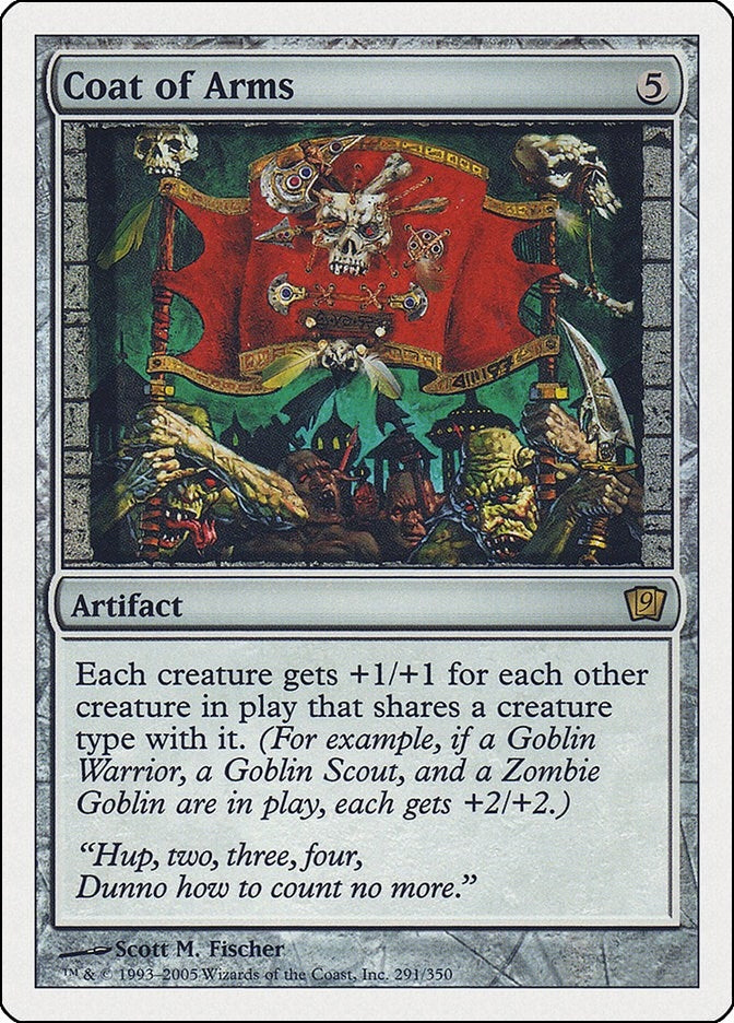 Image for Coat of Arms (291) [9th Edition] - Magic: The Gathering