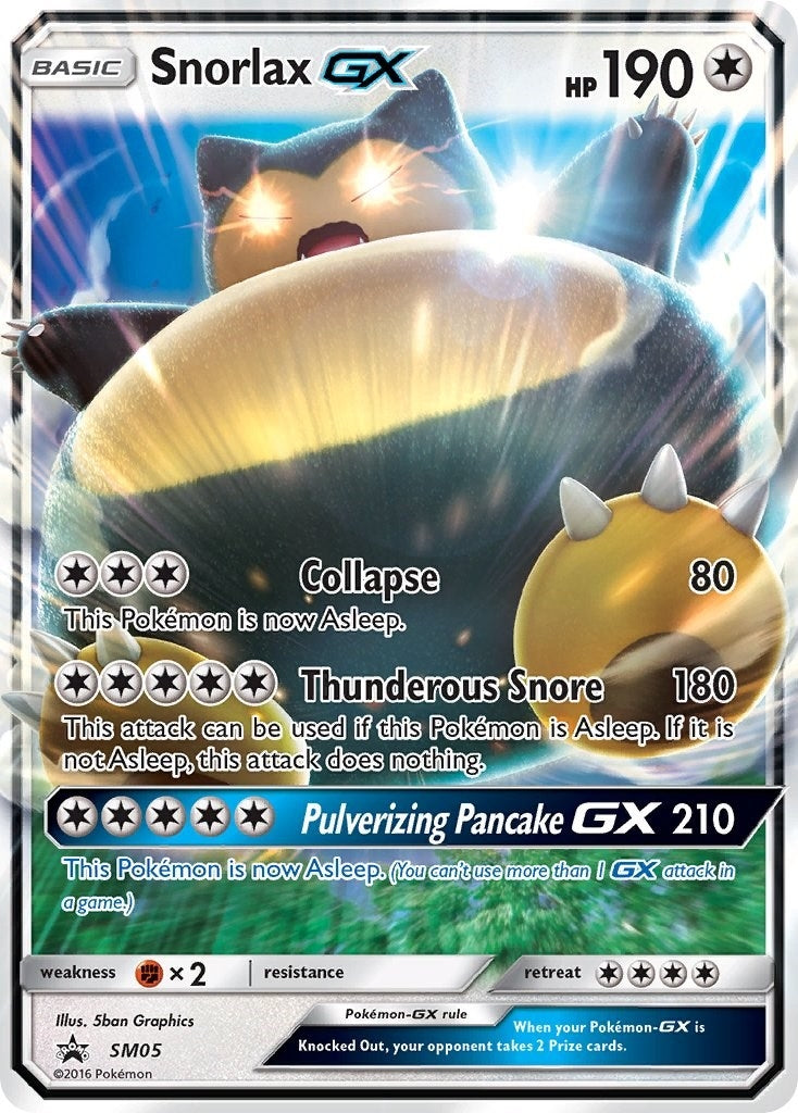 Image for Snorlax GX - SM05 (SM05) [SM Promos] - Pokemon