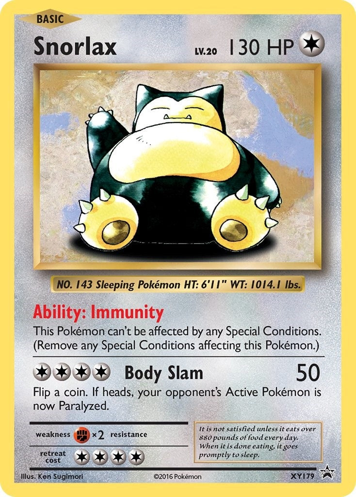 Image for Snorlax - XY179 (XY179) [XY Promos] - Pokemon