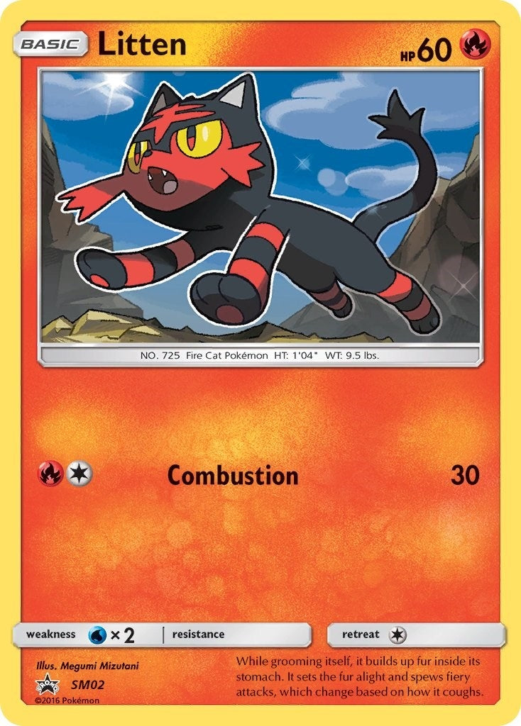 Image for Litten - SM02 (SM02) [SM Promos] - Pokemon