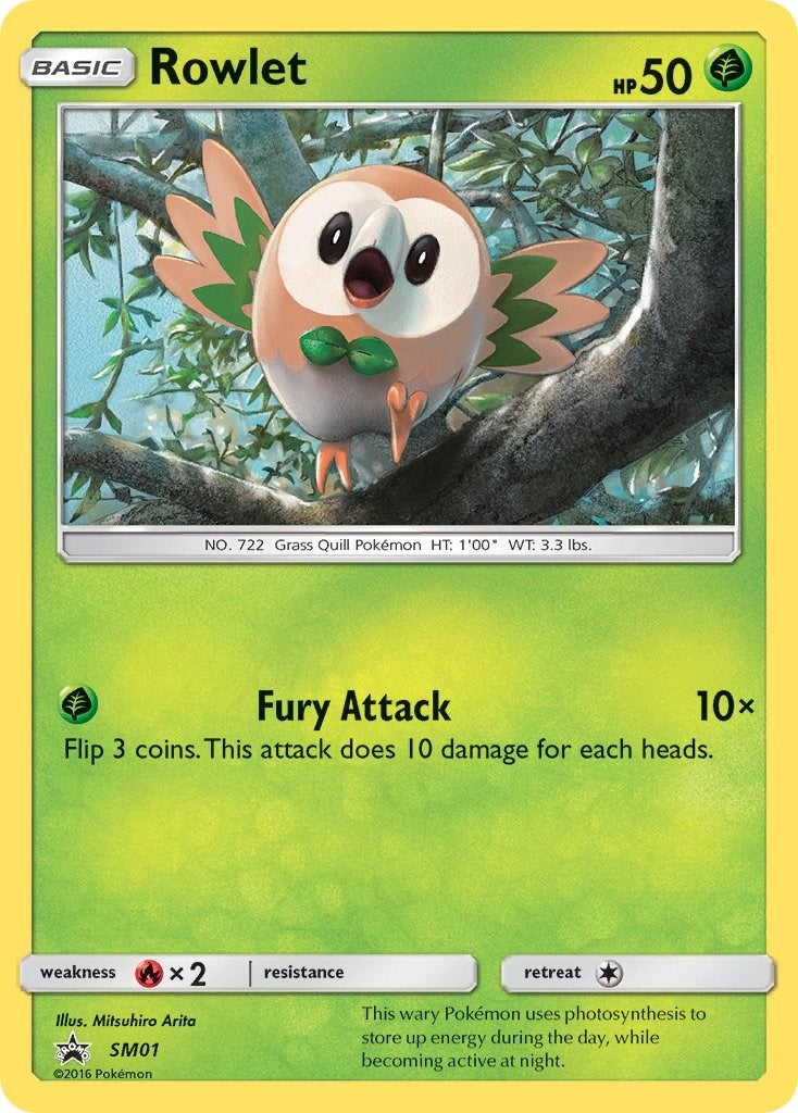 Image for Rowlet - SM01 (SM01) [SM Promos] - Pokemon