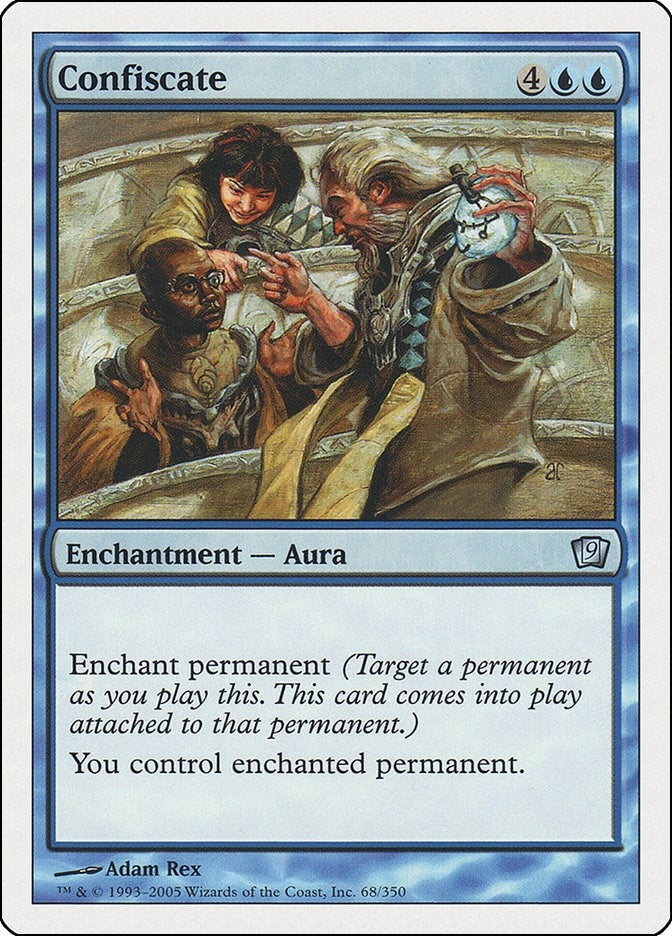 Image for Confiscate (68) [9th Edition] - Magic: The Gathering