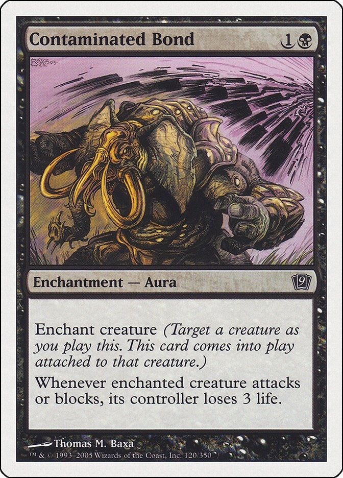 Image for Contaminated Bond (120) [9th Edition] - Magic: The Gathering