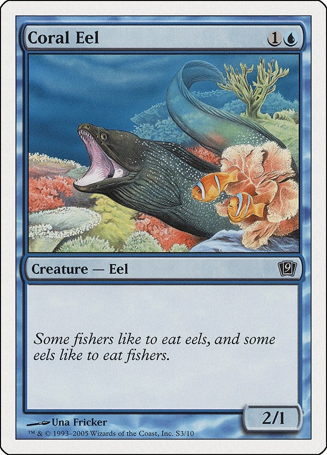 Image for Coral Eel (S3) [9th Edition] - Magic: The Gathering