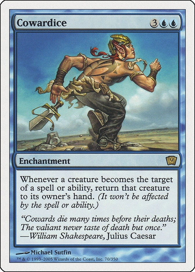 Image for Cowardice (70) [9th Edition] - Magic: The Gathering