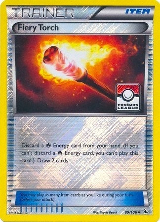 Image for Fiery Torch - 89/106 (Pokemon League) (089/106) [League & Championship Cards] - Pokemon