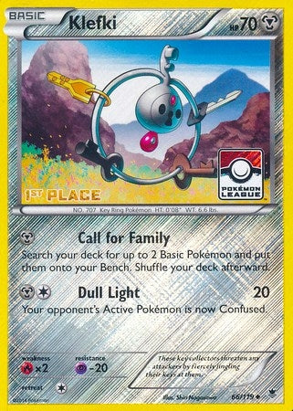 Image for Klefki - 66/119 (Pokemon League) [1st Place] (066/119) [League & Championship Cards] - Pokemon