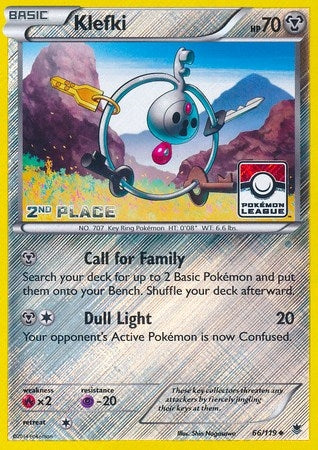 Image for Klefki - 66/119 (Pokemon League) [2nd Place] (066/119) [League & Championship Cards] - Pokemon