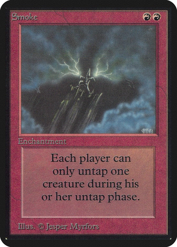 Image for Smoke [Alpha Edition] - Magic: The Gathering