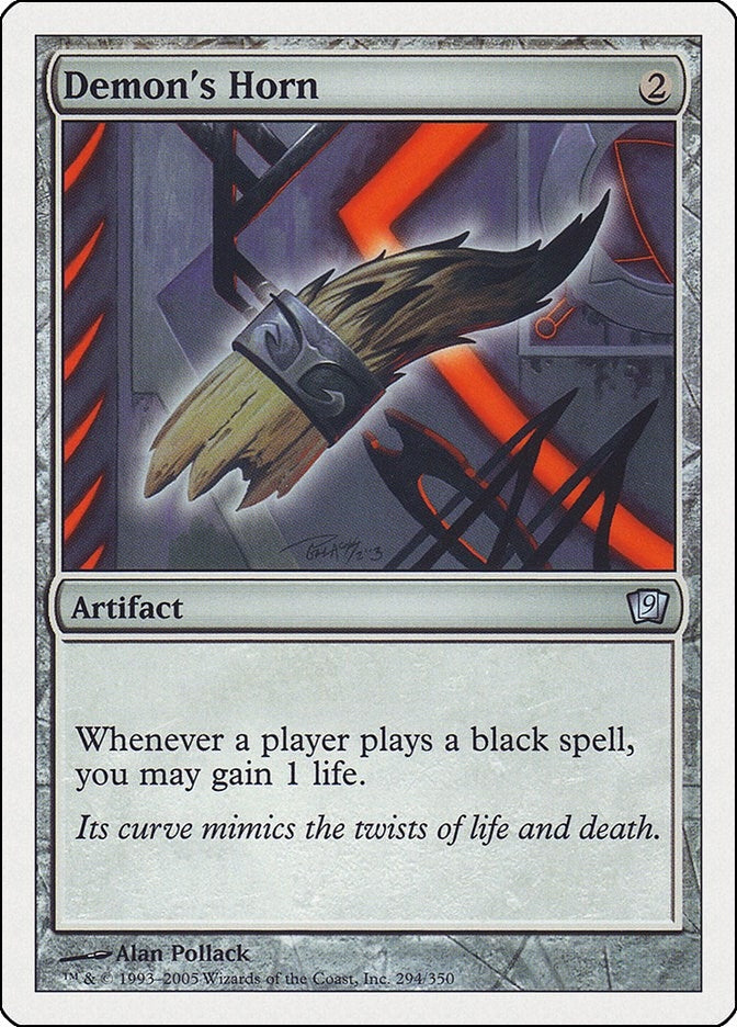 Image for Demon's Horn (294) [9th Edition] - Magic: The Gathering