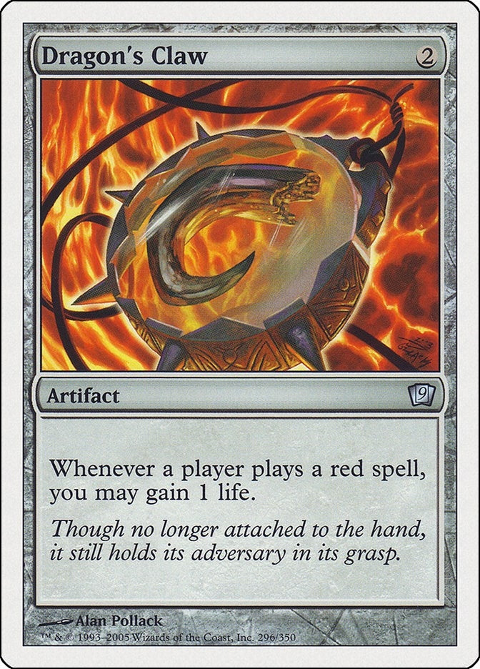 Dragon's Claw (296) [9th Edition]