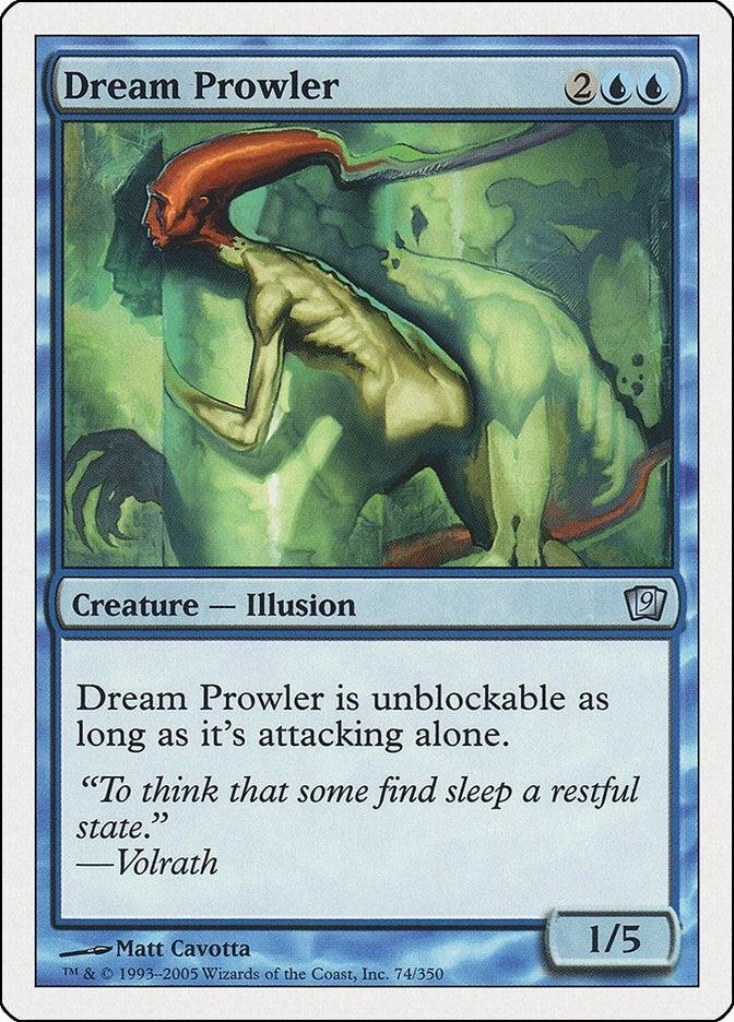 Image for Dream Prowler (74) [9th Edition] - Magic: The Gathering