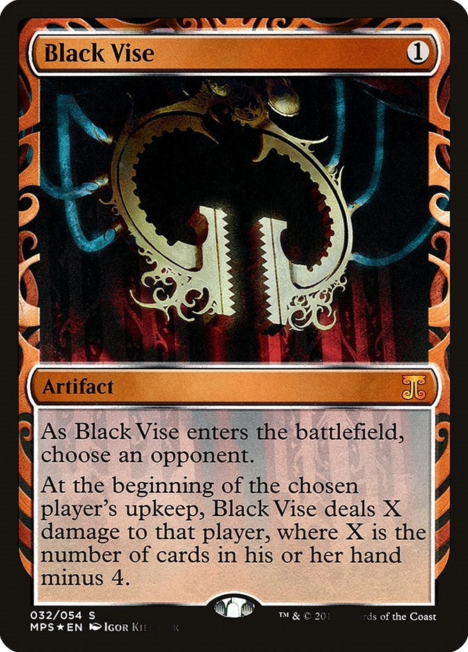 Image for Black Vise (32) [Masterpiece Series: Kaladesh Inventions] - Magic: The Gathering