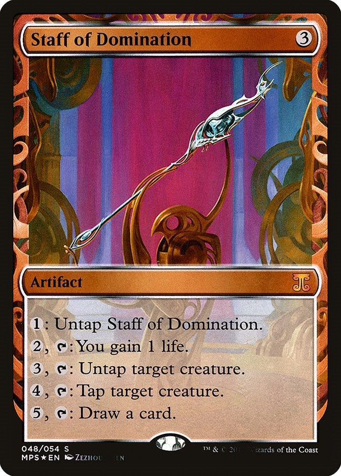 Image for Staff of Domination (48) [Masterpiece Series: Kaladesh Inventions] - Magic: The Gathering
