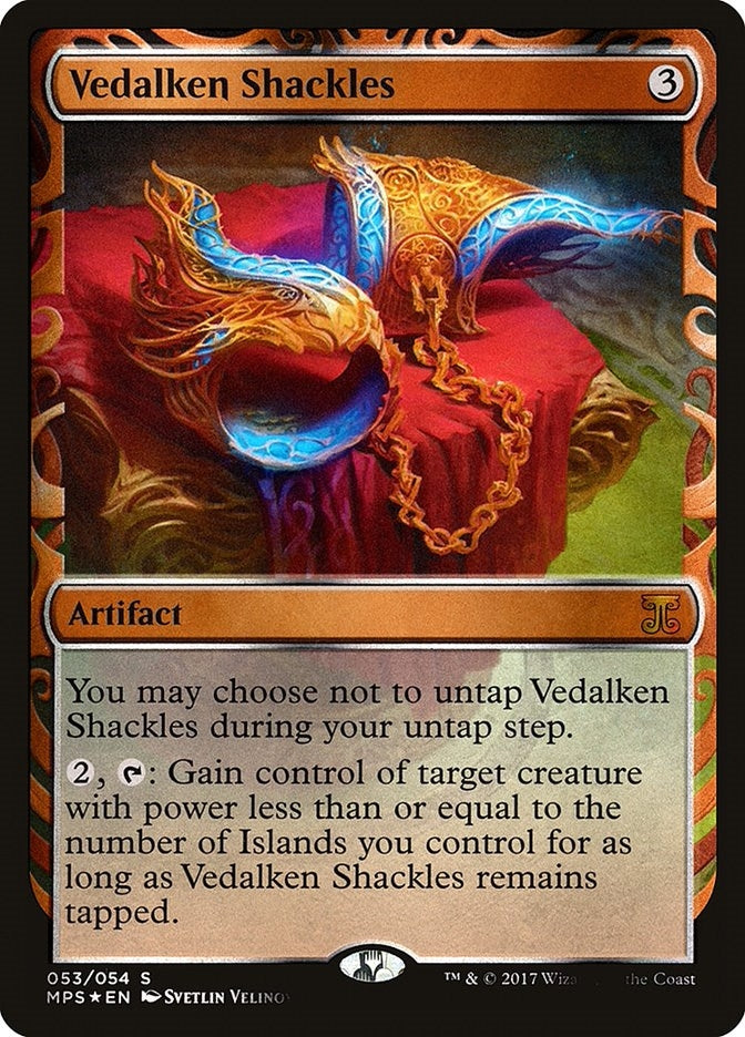 Image for Vedalken Shackles (53) [Masterpiece Series: Kaladesh Inventions] - Magic: The Gathering