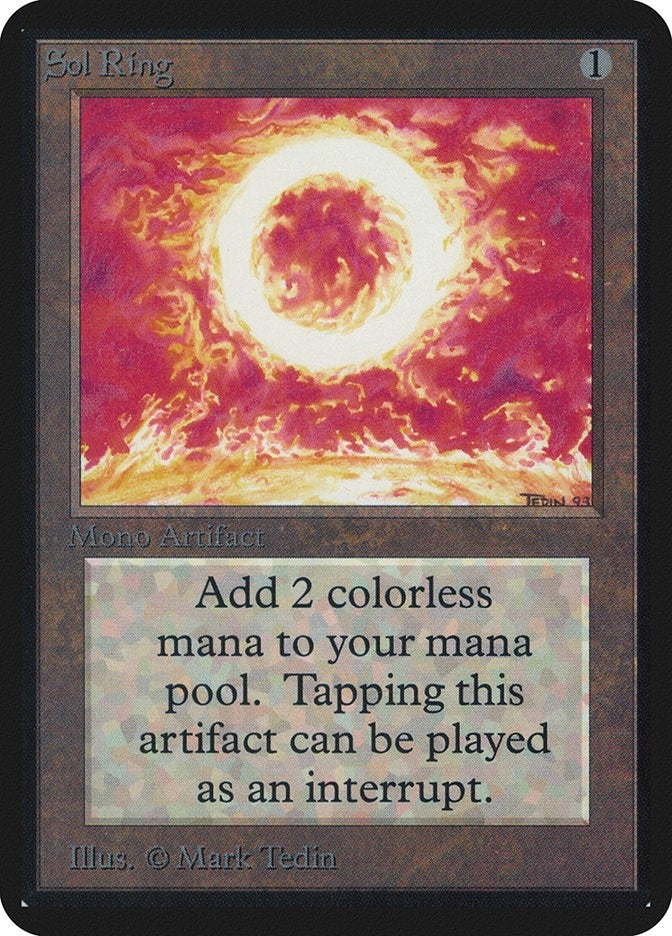 Image for Sol Ring [Alpha Edition] - Magic: The Gathering