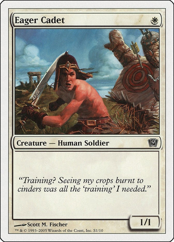 Image for Eager Cadet (S1) [9th Edition] - Magic: The Gathering