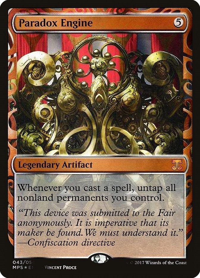 Image for Paradox Engine (43) [Masterpiece Series: Kaladesh Inventions] - Magic: The Gathering