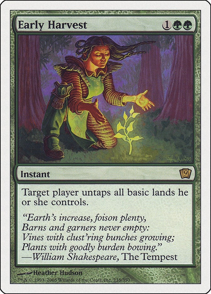 Image for Early Harvest (235) [9th Edition] - Magic: The Gathering