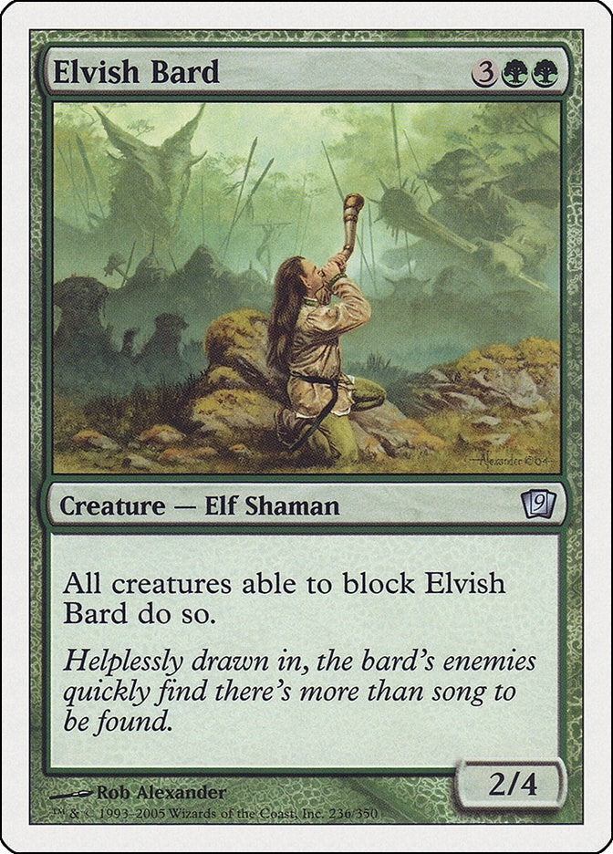Image for Elvish Bard (236) [9th Edition] - Magic: The Gathering