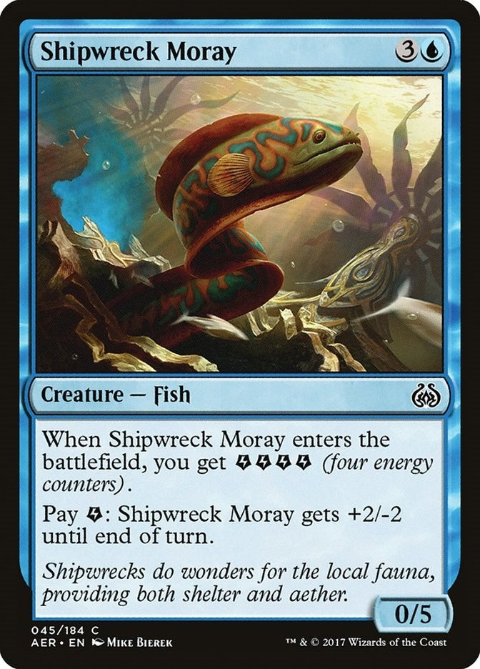Image for Shipwreck Moray (45) [Aether Revolt] - Magic: The Gathering