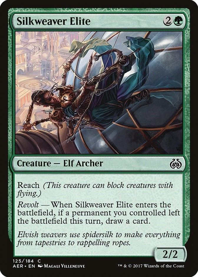 Image for Silkweaver Elite (125) [Aether Revolt] - Magic: The Gathering
