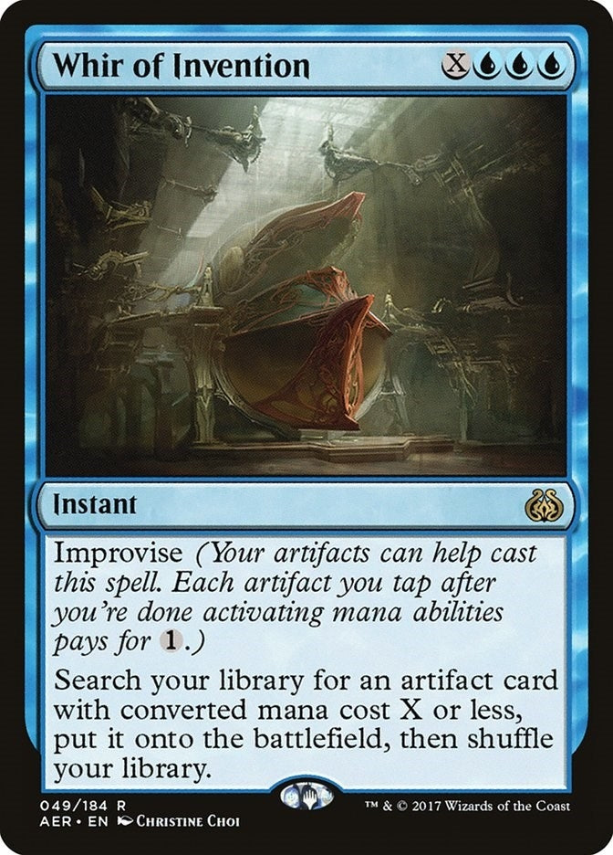 Image for Whir of Invention (49) [Aether Revolt] - Magic: The Gathering