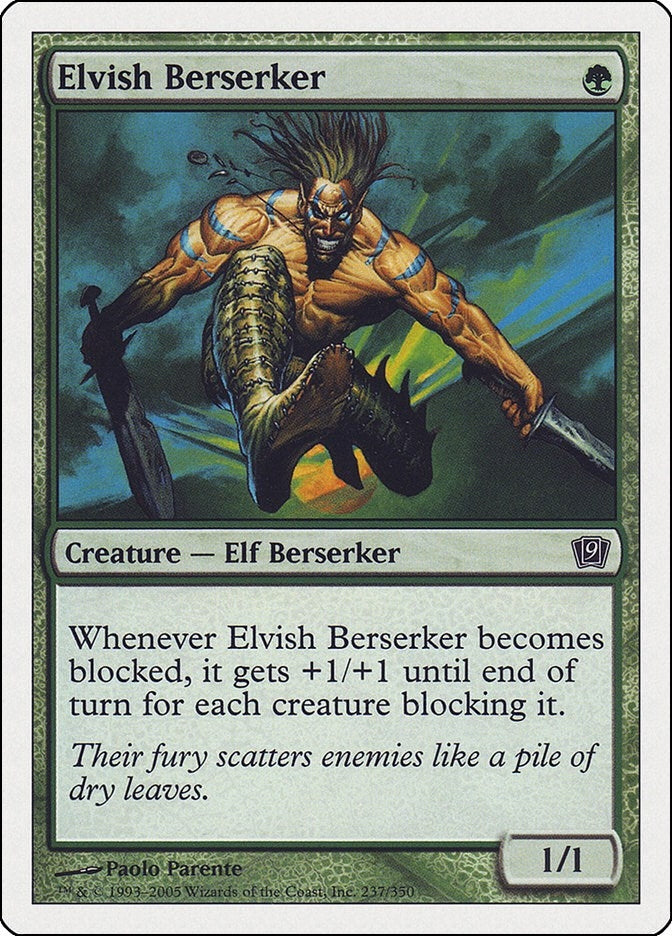 Image for Elvish Berserker (237) [9th Edition] - Magic: The Gathering