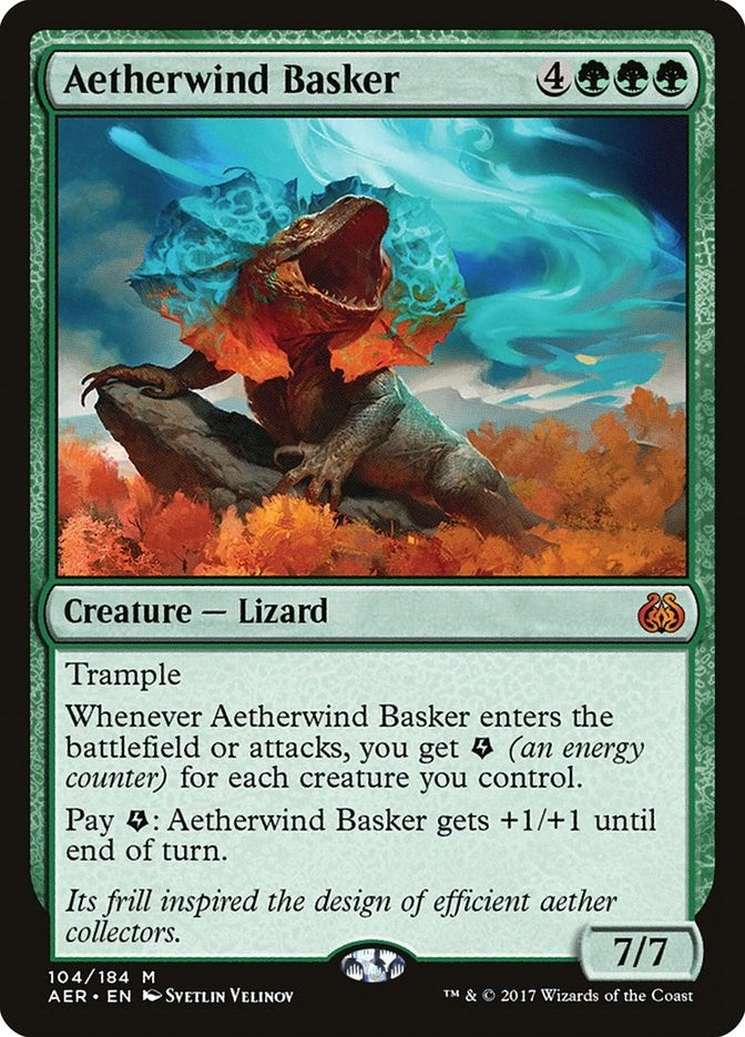 Image for Aetherwind Basker (104) [Aether Revolt] - Magic: The Gathering