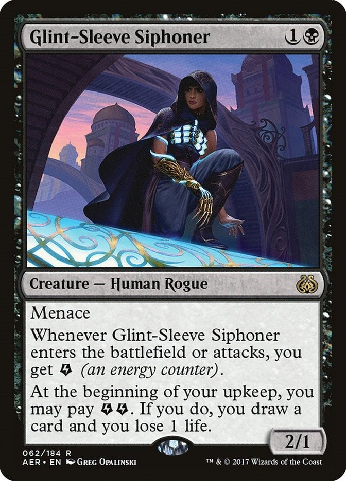 Image for Glint-Sleeve Siphoner (62) [Aether Revolt] - Magic: The Gathering