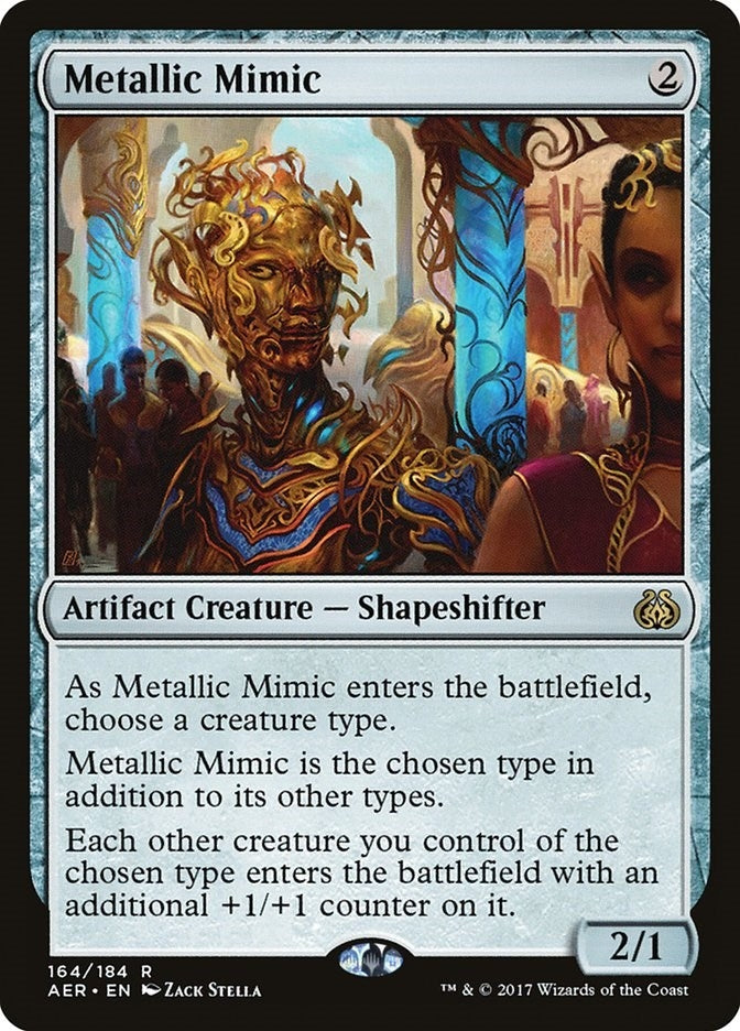 Image for Metallic Mimic (164) [Aether Revolt] - Magic: The Gathering