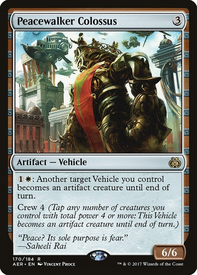 Image for Peacewalker Colossus (170) [Aether Revolt] - Magic: The Gathering