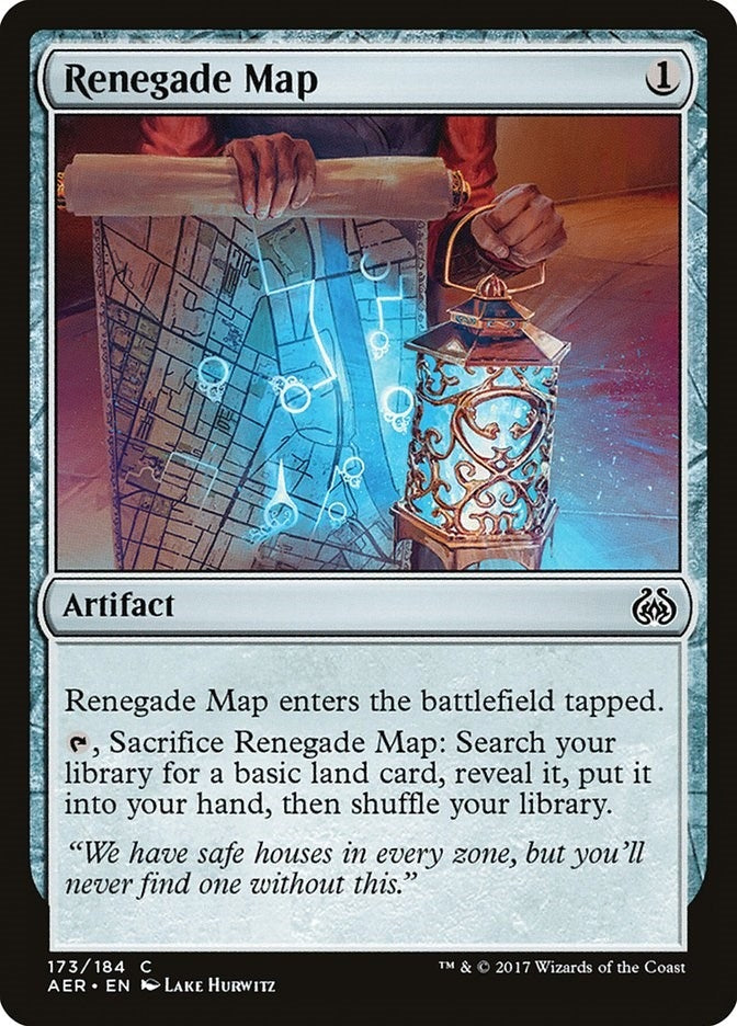 Image for Renegade Map (173) [Aether Revolt] - Magic: The Gathering