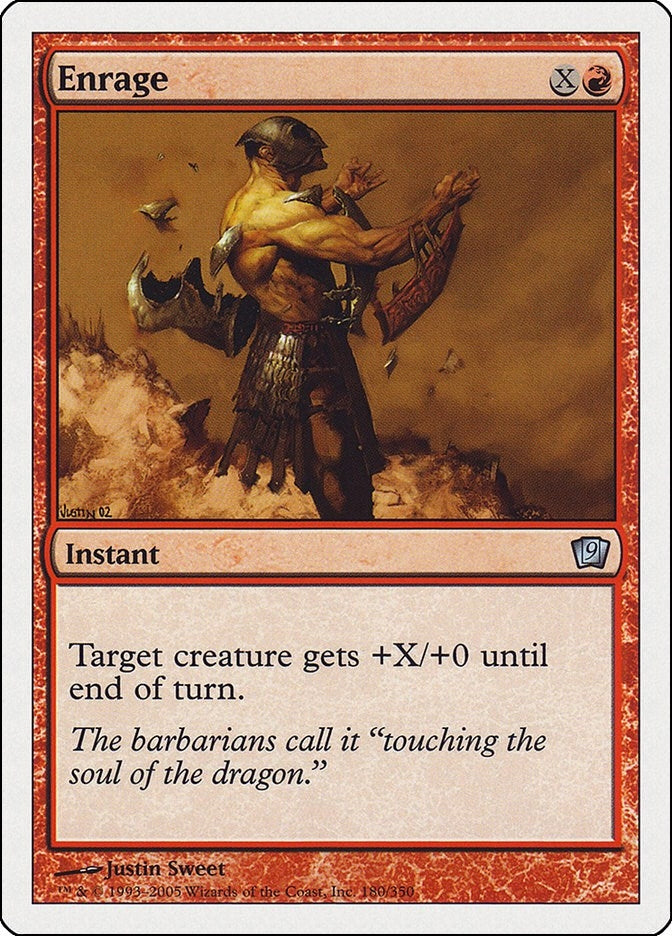 Image for Enrage (180) [9th Edition] - Magic: The Gathering