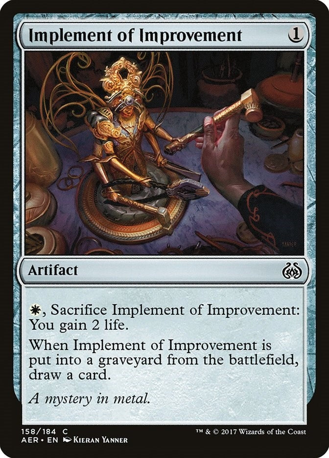 Image for Implement of Improvement (158) [Aether Revolt] - Magic: The Gathering