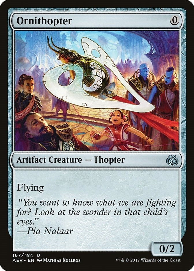 Image for Ornithopter (167) [Aether Revolt] - Magic: The Gathering