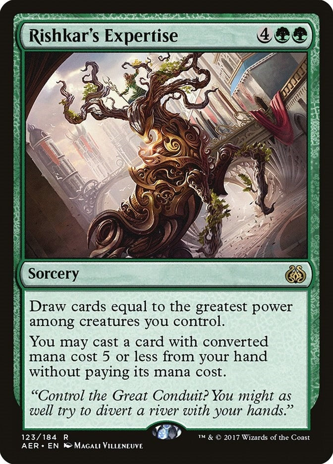 Image for Rishkar's Expertise (123) [Aether Revolt] - Magic: The Gathering