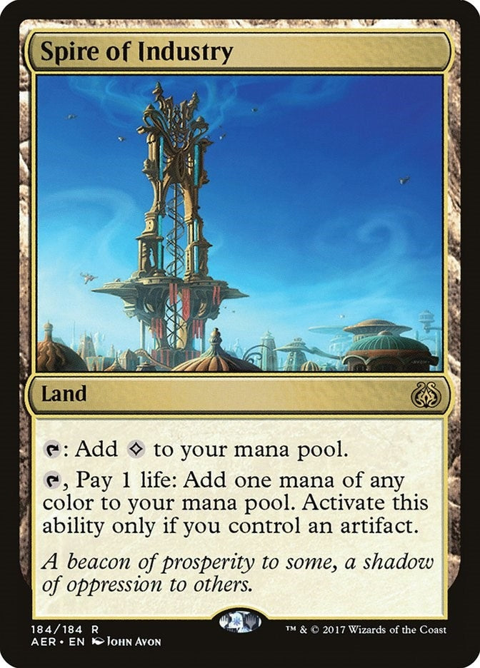 Image for Spire of Industry (184) [Aether Revolt] - Magic: The Gathering