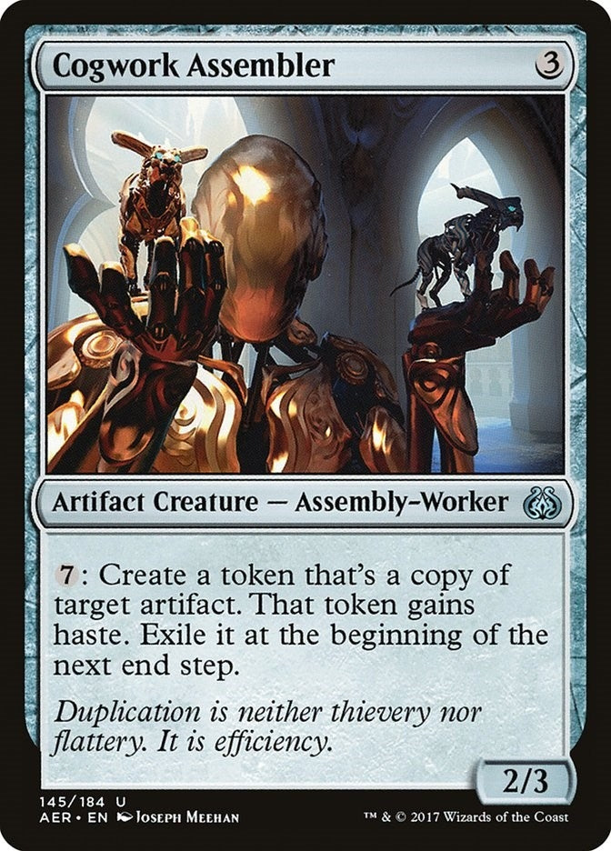 Image for Cogwork Assembler (145) [Aether Revolt] - Magic: The Gathering