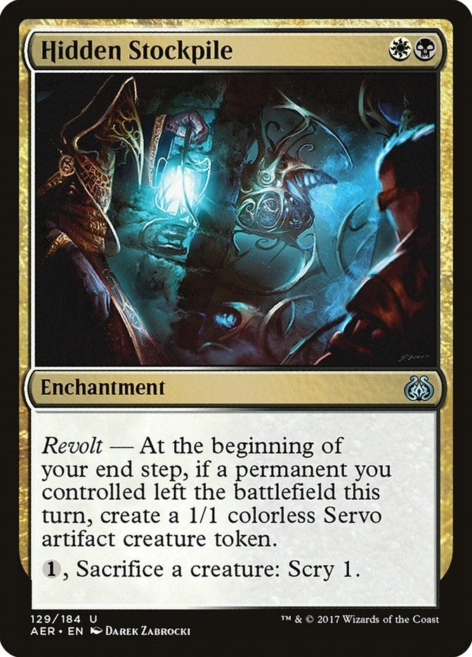 Image for Hidden Stockpile (129) [Aether Revolt] - Magic: The Gathering