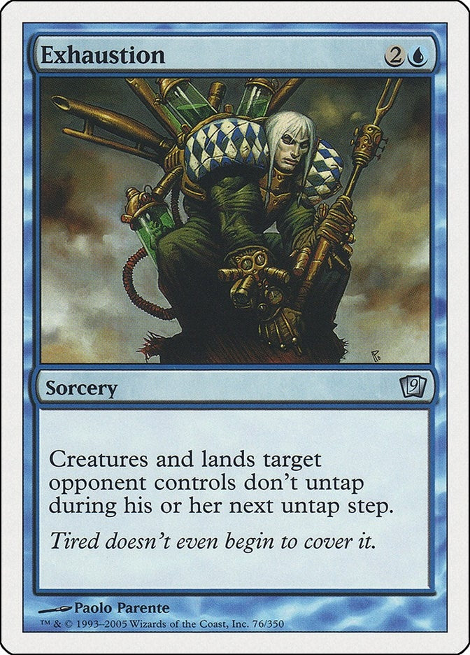 Image for Exhaustion (76) [9th Edition] - Magic: The Gathering