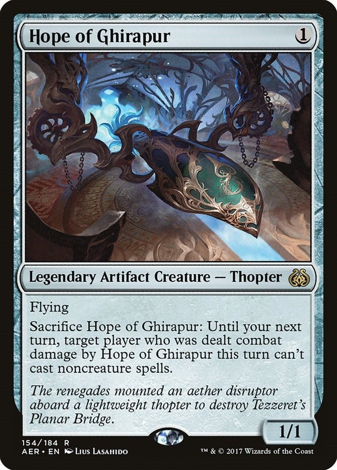 Image for Hope of Ghirapur (154) [Aether Revolt] - Magic: The Gathering