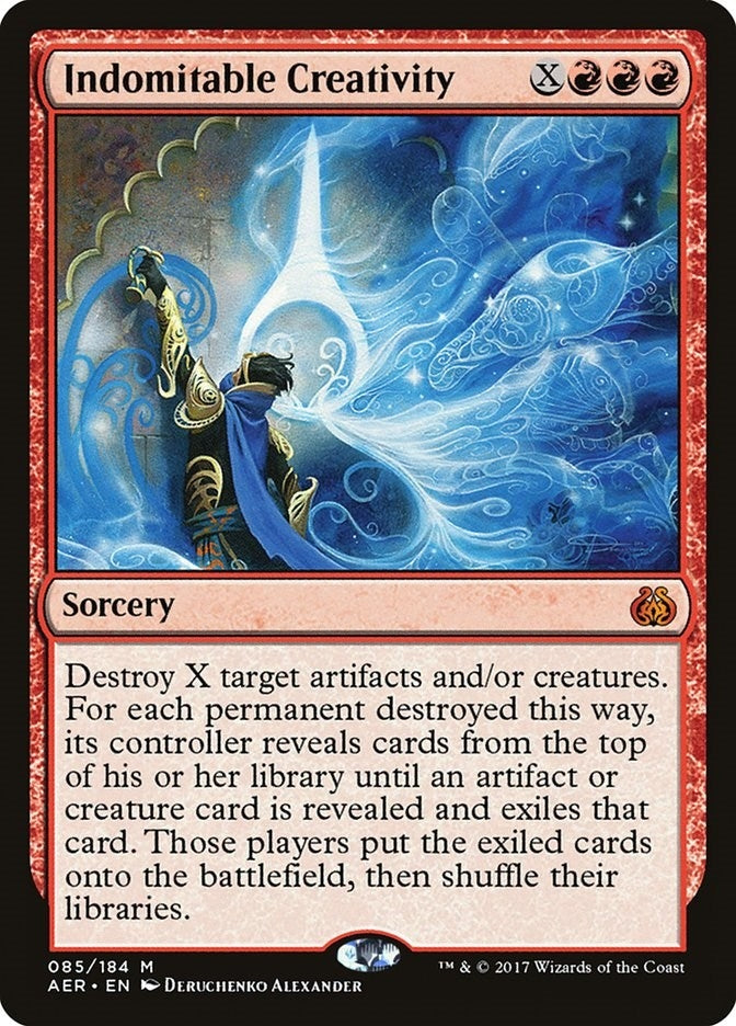 Image for Indomitable Creativity (85) [Aether Revolt] - Magic: The Gathering